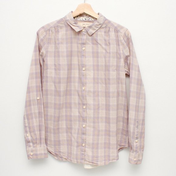 Anthropologie Isabella Sinclair Roll Tab Blouse - Picture 1 of 8